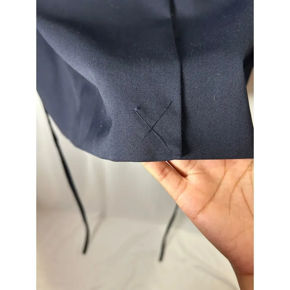 ERDEM Flower Double-Breasted Belted Wool Blazer - Picture 7 of 10